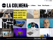 Tablet Screenshot of lacolmenaonline.com